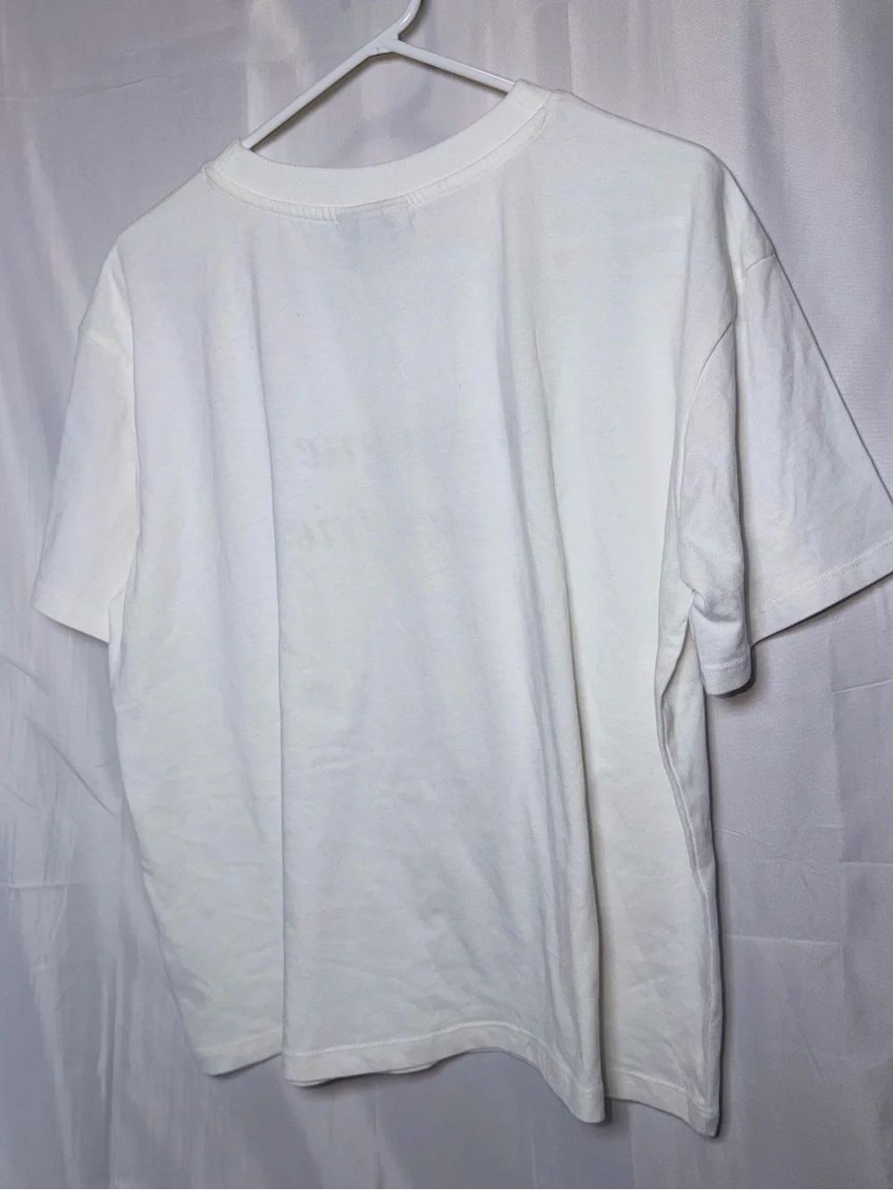 Champagne & French Fries White Short Sleeve Tee - Picture 5 of 5